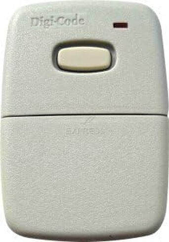 Digi-Code 1 Button Visor Transmitter 300 ميجا هرتز - متعدد الأكواد متوافق بواسطة DigiCode in Kuwait