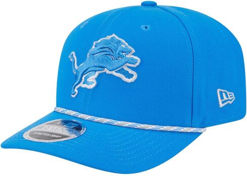 New Era للجنسين-الكبار NFL Team Color Gameday متعدد الحبال 9سبعين كرة القدم قابلة للتعديل قبعة Snapback مقاس واحد يناسب الجميع in Kuwait