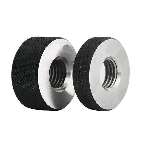 1 Set (1 Pass Gauge + Stop Gauge) Non-Standard Metric fine-Tooth Thread Ring 5h M18 M20 Measuring Tools(M18X1.5-5h) in Saudi Arabia
