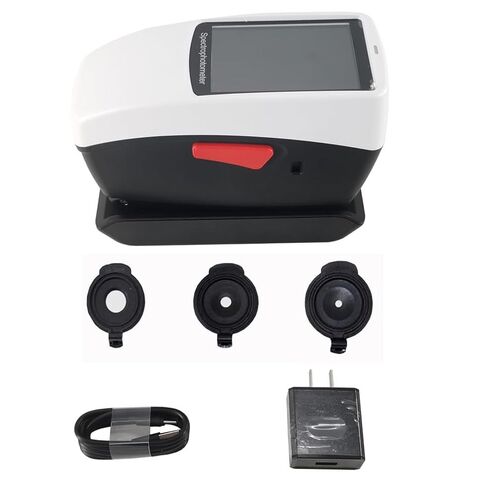 مقياس كثافة اللون المحمول ثلاثي الفتحات مع عيار Φ11mm، Φ5mm، Φ3mm هيكل القياس D / 8، SCI + SCE تكرار القياس DE * ab ≥0.02 USB، واجهة بلوتوث in Kuwait