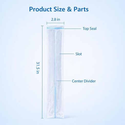 4 Pack Thick Pool Cue Protective Sleeve Bags, Individual Cue Covers for Shaft & Butt Storage, PE Sealed Moisture & Heat Resistant Cue Protection Bags for Cue in Kuwait