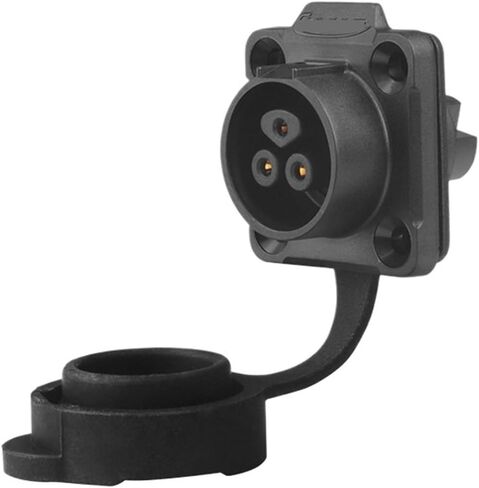 LP16 Aviation Plug Socket 3-core Waterproof Connector Screw-on Plastic Locking Wire | Flange female seat in Kuwait