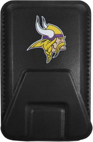 Siskiyou Sports NFL Minnesota Vikings Magnetic Phone Wallet, Black, One Size in Kuwait