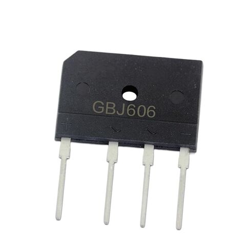 20/50/100/200/500Pcs GBJ606 Bridge Rectifier GBJ6J Stack 6A/600V | 500Pcs in Kuwait