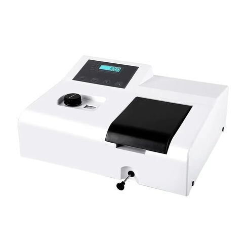 مقياس الطيف الضوئي للأشعة فوق البنفسجية عالي الدقة، لقياس الإضاءة الأساسية لناقل الحركة الطيفي 721N 722N 752N شاشة LCD بإضاءة خلفية حساسية عالية، خطأ منخفض (752N) in Kuwait