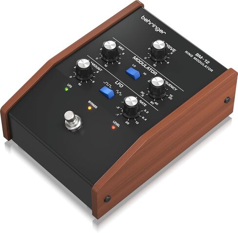 Behringer BM-12 Ring Modulator Pedal - تعديل حلقة تناظرية عتيقة، التحكم في المعدل/الكمية/المزيج/التردد، مدخل الناقل وتعديل الإشارة الخارجية in Kuwait