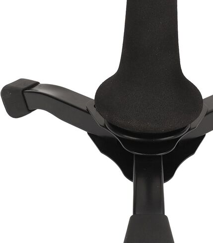 Foldable Soprano Saxophone Stand, Portable Tripod Holder for Wind Instruments, Adjustable Height Metal Sax Stand with Rubber Caps for Clarinet Flute Oboe Trumpet in Kuwait
