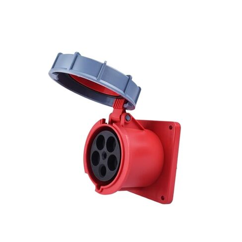 IP67 الصناعية التوصيل والمقبس 63A 125A 3P/4P/5P PA66 الحائط لوحة جبل المقرنة 220 فولت 250 فولت 380 فولت 415 فولت in Kuwait