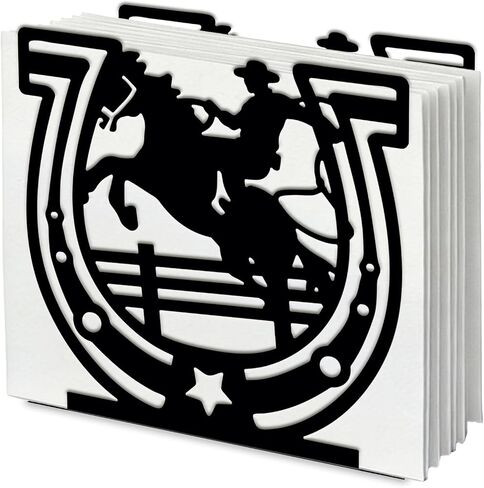 SUPERDANT Music Notes Napkin Holders for Tables Musical Cocktail Napkins Servilletero Tissue Serviette Dispenser Metal Paper Towel Storage Table Decoration for Kitchen Restaurant Home Dining Room in Kuwait