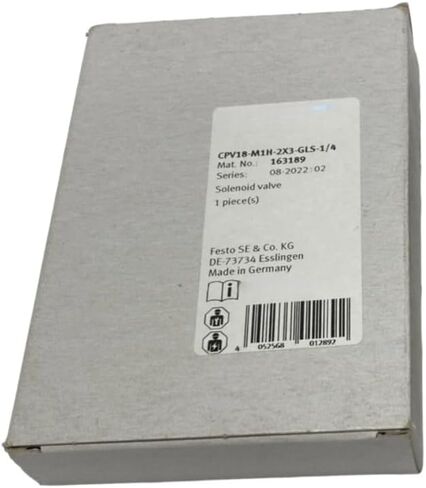 CPV18-M1H-2X3-GLS-1/4 163189 جديد ومختوم في الصندوق CPV18M1H2X3GLS1/4 ضمان لمدة سنة واحدة in Kuwait