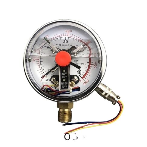 YNXC-100 مقياس ضغط الاتصال الكهربائي المقاوم للصدمات 0-1 1.6 2.5MPA(0-1MPA) in Kuwait