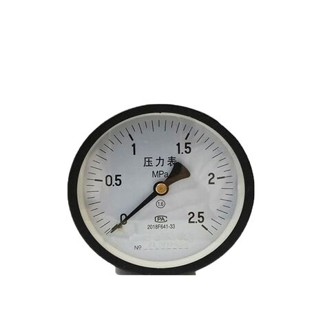 1pc Y-100Z axial Pressure Gauge 0-1 1.6 2.5-0.1-0MPA Vacuum air Compressor air Storage Tank air Pressure Gauge(Vacuum0.1-0) in Kuwait