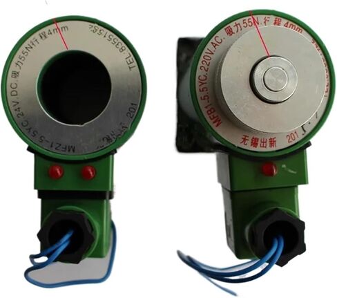 1 قطعة ملف صمام الملف اللولبي الهيدروليكي MFB1-5.5YC MFZ1-5.5YC AC110V/220 فولت DC24V القطر الداخلي للمغناطيس الكهربائي 27 مللي متر طول 69 مللي متر (MFB1-5.5YC AC110V ، مع عمود) in Kuwait