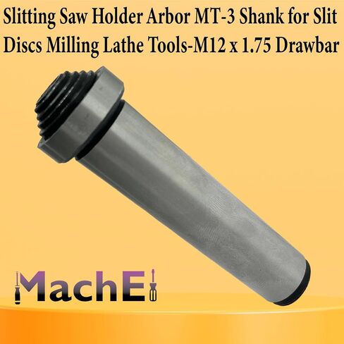 MachEl MT-3 حامل منشار الحز - M12 x 1.75 قضيب سحب للطحن وأدوات المخرطة والأقراص المشقوقة in Kuwait