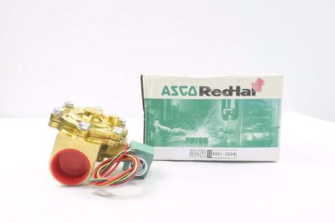 جديد ASCO 8210G022 RED-HAT II 120V-AC 1-1/2 في صمام الملف اللولبي NPT D540097 in Kuwait