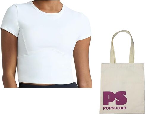 POPSUGAR PS قمصان رياضية بأكمام قصيرة للنساء، قمصان نسائية مناسبة للتمارين الرياضية والجري واليوجا in Kuwait