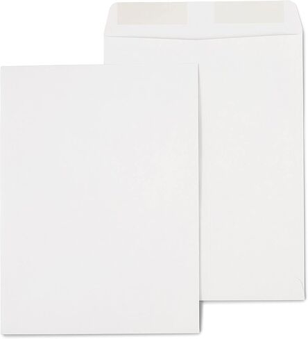 Staples 9 x 12 Gray Gummed Catalog Envelopes, Heavyweight Open‑End Mailers, 200/Carton in Kuwait