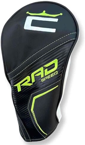 غطاء رأس COBRA Golf Rad Speed ​​Driver الجديد - غطاء أسود/أصفر نيون/أبيض in Kuwait