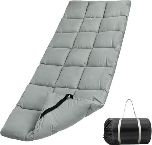 Tuphen Cot Mattress Pad-Cot Pads for Camping, Cot Mattress Topper, Camping Mattress Sleeping Pad 75"x30" Soft Lightweight Quilted Pads for Camp Cot/RV Bunk/Narrow Twin Beds in Kuwait