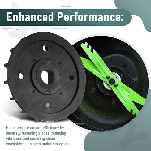 Lawn Mower Blade Replacement Kit – Includes Fan, Bolts, Nuts, and Washers for Dual Blades – Compatible with EGO Power+ LM2130SP, LM2150SP, LM2160SP 21-Inch Lawn Mowers in Kuwait