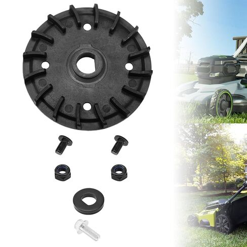 Lawn Mower Blade Replacement Kit – Includes Fan, Bolts, Nuts, and Washers for Dual Blades – Compatible with EGO Power+ LM2130SP, LM2150SP, LM2160SP 21-Inch Lawn Mowers in Kuwait