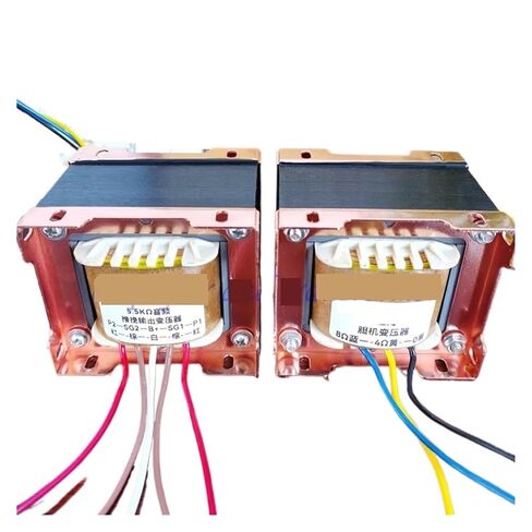 محول إخراج مكبر الصوت 4-6.6K 30W 6P3P مضخم طاقة أنبوبي مفرغ محول إخراج دفع وسحب (محول زوج_5K من 0 4 8 16 أوم) in Kuwait