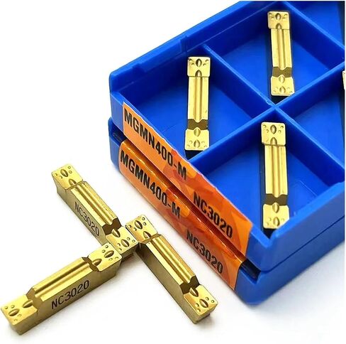 MGEHR2525-4 MGEHR2020-4 MGMN400 NC3020 External Grooving Tool Handle Parting Plate Carbide Inserts(Only 10PC Inserts) in Kuwait