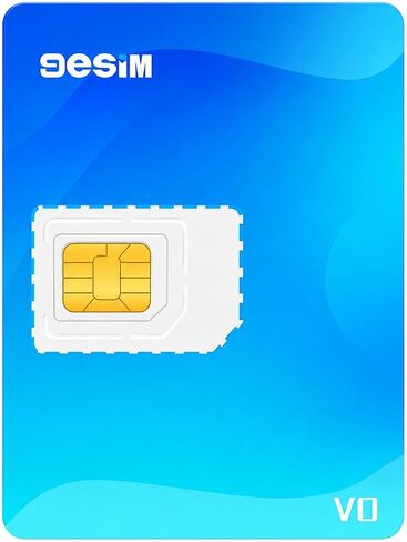 محول v0 esim لهاتف أندرويد غير المؤمّن، السفر الدولي إلى أوروبا، الولايات المتحدة الأمريكية، اليابان، الصين، بطاقة SIM غير محدودة للبيانات مقطوعة مسبقًا لسهولة الاستخدام (بطاقة eSIM المادية) in Kuwait