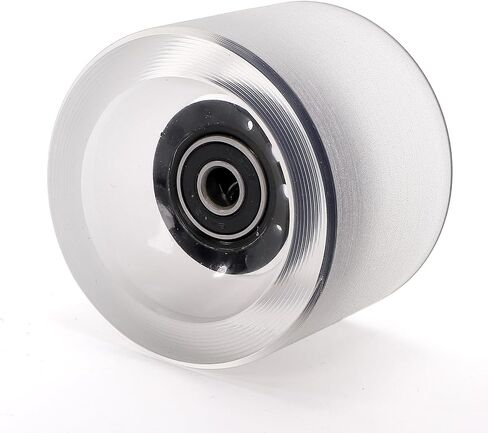 Frcctre 4 Pack 70mm Longboard Wheels, Hardness 80A PU Soft Cruising Wheel with ABEC-9 Bearings and Spacers for Skateboard Longboard and Cruisers in Kuwait