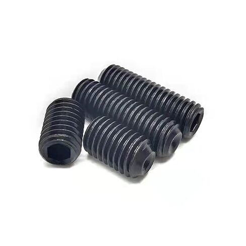 M4-0.7 × 20 مم مجموعة مقابس سداسية سوداء، نقطة كوب مقطوعة الرأس، مسمار مسطح، محرك سداسي داخلي، سبائك فولاذ، 12.9 درجة من الفولاذ الكربوني، خيط خارجي 30 قطعة in Kuwait