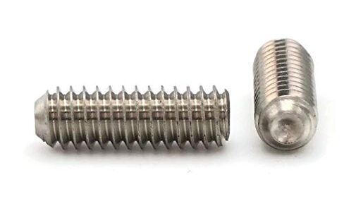 طقم مقبس برغي كوب نقطة 18-8 ستانلس ستيل - 6/32 × 3/8 الكمية-250 in Kuwait
