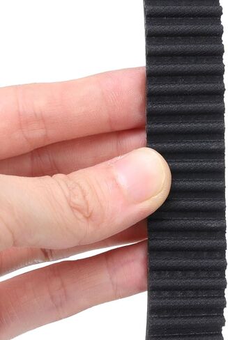 2pcs HTD-5M Rubber Timing Belt 80 Teeth, 400mm Pitch Length x 15mm Width x 3.6mm Height, Closed Loop Pulley Timing Belt in Kuwait