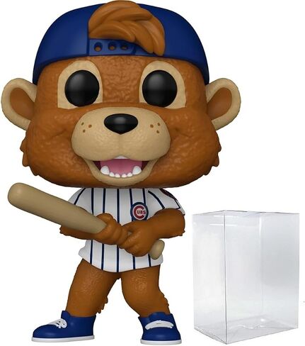 شخصيات POP Funko MLB: الأشبال - شخصية كلارك من الفينيل مع علبة حماية صندوقية متوافقة، متعددة الألوان، 3.75 بوصة in Kuwait