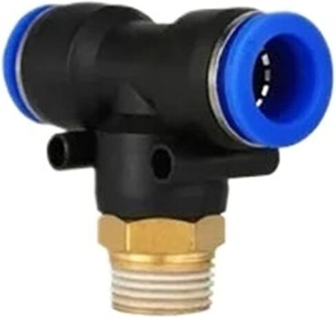 هوائي الهواء قطعة توصيل PB 6 8 10 12 1/8 1/4 "3/4" 1/2 "تركيبات خرطوم الأنابيب موصلات سريعة 5 قطعة (OD6mm-1I8) in Kuwait