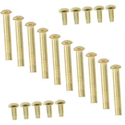 ULTECHNOVO 10 Sets Hand Folding Fan Repair Kit 3mm Gold Rivets 21mm Shaft Pins Stainless Steel Fan Rivet Nuts Replacement Central Shaft Restoration in Kuwait