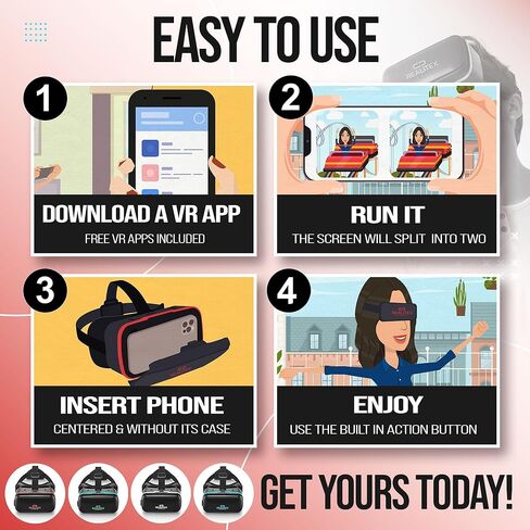 Kids VR Box for Android Phones - for Watching 3D VR Videos in Saudi Arabia