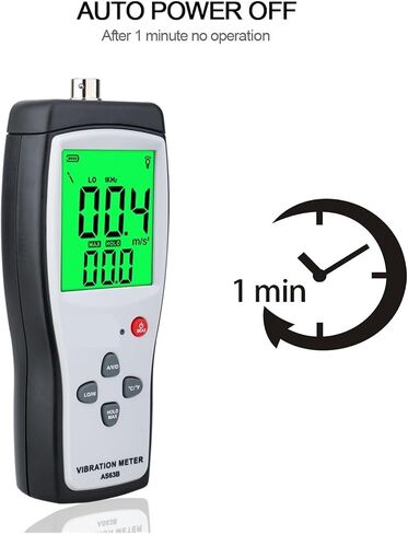 جهاز اختبار مقياس الاهتزاز 10 هرتز - 1 كيلو هرتز، محلل دقيق بنطاق 0.1 - 199.9 متر / ثانية لقياس المعدات in Kuwait