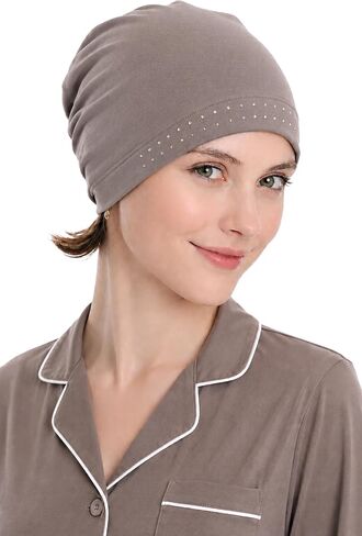 Essential Bamboo Sleep Cap, Under Hat & Scarf Essential Chemo Cap for Sensitive Scalp in Saudi Arabia