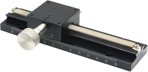 X Axis LWX25 25mm طويلة المدى تتوافق مع طاولة التشذيب المنزلقة منصة الإزاحة اليدوية (LWX25-L100) in Kuwait