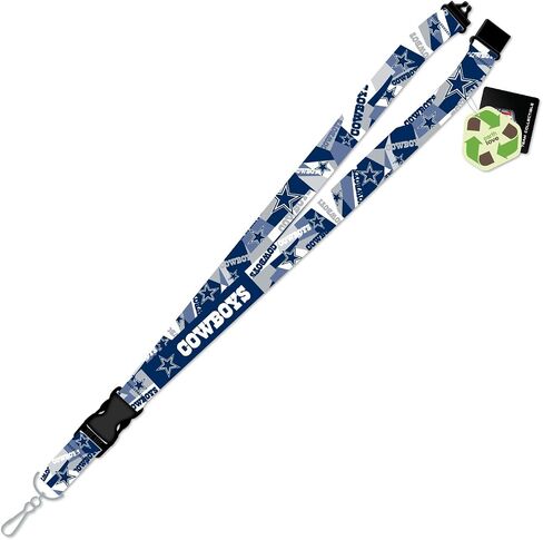 Denco Dallas Cowboys Sustainable Shattered Design Lanyard in Saudi Arabia
