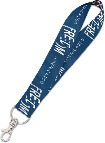حزام مفاتيح WinCraft Lanyard مقاس 1 بوصة أمريكا الوطنية 250 in Kuwait