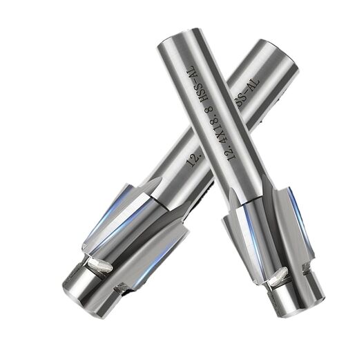 HSS Counterbore End Mill M3-M16 أدوات الشق التجريبي قاطعة الطحن الغاطسة 4 المزامير الطيار مثقاب مسطح مسطح (M12 12.4x18.8x12x83) in Kuwait