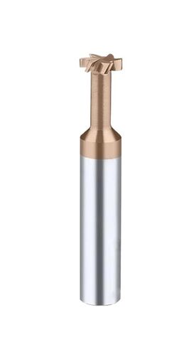 أدوات قطع الطحن ذات الفتحة T لتصنيع المعادن والصلب والألمنيوم والفولاذ التنغستن T-Groove End Mills 3 4 5 6 7 8 9 10 مم (H1.0، مطلي_D11X60L) in Kuwait