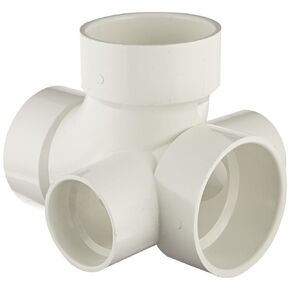 تركيب أنابيب PVC DWV من سلسلة Spears P418، وصلة صحية، محور 3 بوصة × 3 بوصة × 3 بوصة × 2 بوصة × 2 بوصة in Kuwait