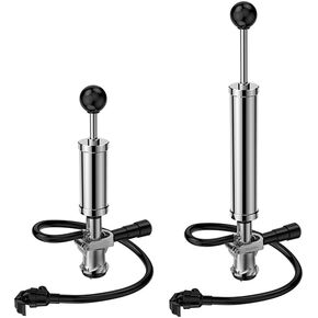 4/8 Inch Draft Beer Keg Party Pump, Manual Picnic Pump with Tap for Homebrew & Outdoor Use(4inch D) in Kuwait