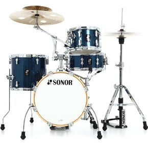 Sonor AQX Jungle 4-piece Shell Pack - Blue Ocean Sparkle in Kuwait