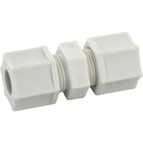 IPW Industries Inc-Jaco -(156_PPG) Union Connector Fitting with Ferrule Nut and Integral Sleeve - Polypropylene 3/8" OD/Plastic Gripper (High Pressure 220 PSI) in Kuwait