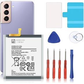 بطارية Galaxy A54 5G & A34 5G، بطارية بديلة بقدرة 5500 مللي أمبير في الساعة EB-BA546ABY لهاتف Samsung Galaxy A54/A34 مع مجموعة أدوات إصلاح الشريط اللاصق in Kuwait