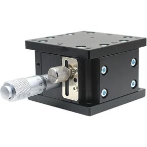 منصة طاولة رفع يدوية بمحور Z، إزاحة دقيقة بصرية، ضبط ميكرومتر صغير منزلق لـ CNC (LZ90 10 مم السكتة الدماغية) in Kuwait