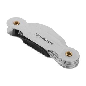 ULTECHNOVO Radius Gauge Convex Arc Measuring Tool Digital Radius Metal Measuring Tool in Saudi Arabia